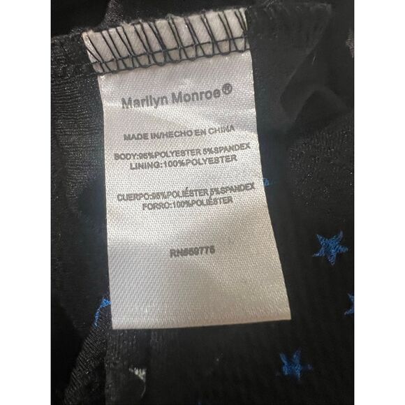 NWT Marilyn Monroe Stars up in the Sky BodyCon Dress S - Picture 8 of 10